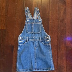Kids Denim Overall Skirt